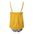 thumbnail image 3 of Kcodviy Top with Shorts Suit Swimsuit Tops for Women Plus Size with Support Control Swimsuit Two Women Swim for Women Plus Size Piece Bathing Tummy Swimwears Plus Size Swim for Women Tankinis Set, 3 of 7