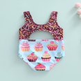 thumbnail image 4 of Maillots de Bain une Pièce pour Bébé Fille Biscuit/Cake Print, 4 of 8