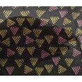 thumbnail image 4 of oneOone Viscose Chiffon Fabric Triangle Block Printed Fabric 1 Yard 42 Inch Wide, 4 of 4