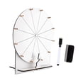 thumbnail image 4 of Elodie Rotating Wheel for Prizes Erasable Roulette Wheel for Club Store Supermarket White, 4 of 8