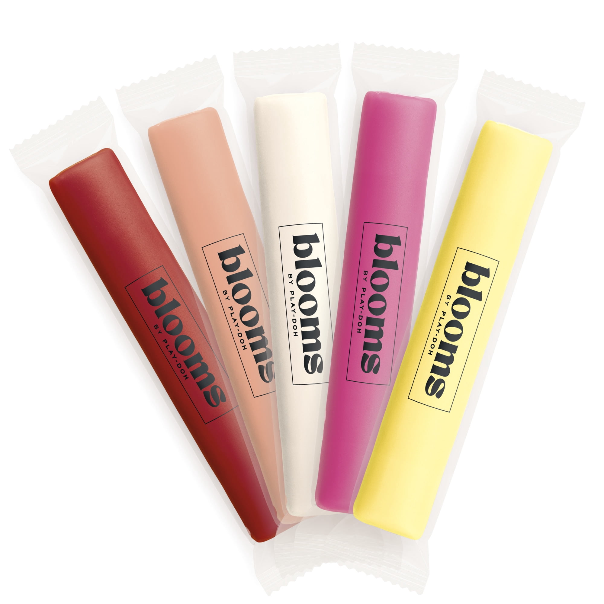 Blooms de Play-Doh, 6 bâtons de pâte à modeler Orchidées, création de fleurs pour adultes, recharge pour coffrets, vendus séparément