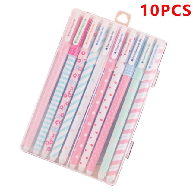 mmirethe 10 Pcs/Ensemble Gel Coloré Étudiants Dessin Pastel s Papeterie