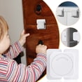 thumbnail image 2 of DPTALR Verrou de Tiroir Verrou de Porte d'Armoire à Pincement pour Enfants Verrou la Toilette et le Réfrigérateur Articles de Protection de Sécurité pour Bébé Verrou Protecteur, 2 of 9