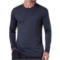 thumbnail image 2 of cllios Men's Sun Protection UPF 50+ Shirts Long Sleeve Running Workout Athletic Gym Shirt UV Swim Fish Rash Guard Hiking, 2 of 8