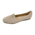 thumbnail image 2 of LSLJS Women's Flying Knitting Solid Color Light Mouth Comfortable Slip-On Flat Shoes, Flats Shoes, 2 of 8