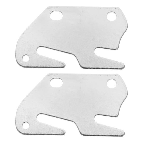EIGTHTAIL 2pcs Bed Accessories Wood Bed Rail Bracket Bed Rail Hooks Plates Beds Frame