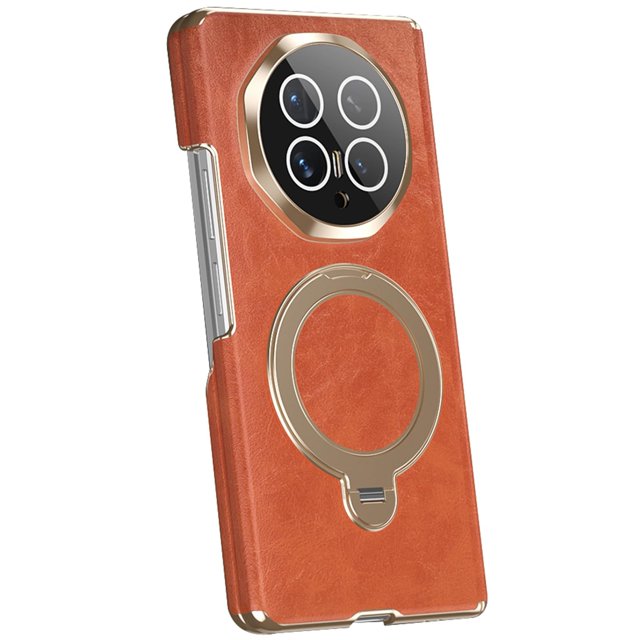 Case For Huawei Honor Magic V6, Silicone Cover With Supports Wireless Charging Anti-Scratch Kickstand Shell
