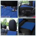 thumbnail image 4 of FH Group Neoprene Waterproof Custom Fit Car Seat Covers for 2020-2024 Jeep Gladiator Blue, 4 of 5