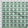 thumbnail image 4 of oneOone Cotton Jersey Green Fabric Ocean Text With Texture Sewing Craft Projects Fabric Prints By Yard 58 Inch Wide, 4 of 4