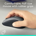 thumbnail image 2 of LogitechSouris Sans Fil Pleine Taille Ambidextre avec Récepteur USB Argent, 2 of 9