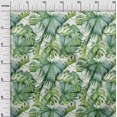 thumbnail image 3 of oneOone Cotton Poplin Green Fabric Leaves Craft Projects Decor Fabric Printed By The Yard 56 Inch Wide, 3 of 5