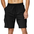 thumbnail image 1 of FAIWAD Men Lightweight Quick Dry Shorts Athletic Running with Pockets Elastic Waist Drawstring Gym Short Pants, 1 of 4