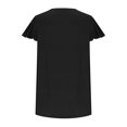 thumbnail image 4 of fheaev Hauts d'Été pour Femmes 2025 Vacances Mode pour Femmes T-shirt Imprimé Blouse à Manches 3/4 Col Rond Décontracté, 4 of 6
