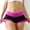 Purple, variant on Women's Panties High Waisted Boyshorts Underwear for Ladies Regular and Plus Sizes for All-Day Comfort