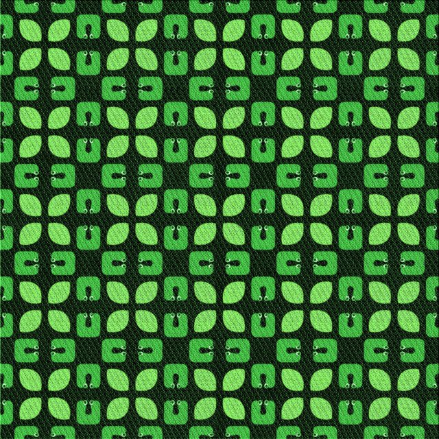 Ahgly Company Machine Washable Indoor Square Transitional Lime Green Area Rugs, 6' Square