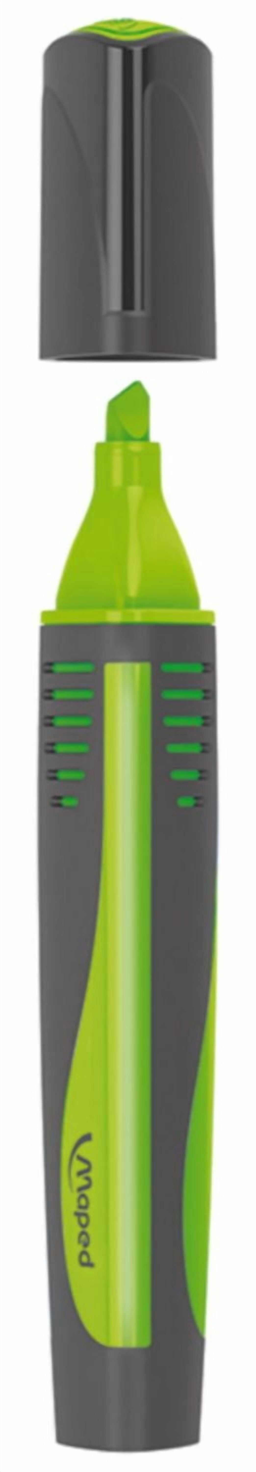 MAPED Surligneur Fluo Max x3 - Jaune / Rose / Vert