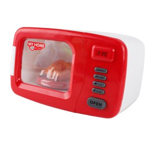 ZLight Mini Microwave Oven Playset with Rich Playset Accessories Appliances Kitchen