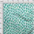 thumbnail image 3 of oneOone Velvet Turquoise Green Fabric Valentine Heart Sewing Craft Projects Fabric Prints By Yard 58 Inch Wide, 3 of 5