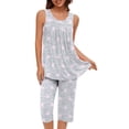 thumbnail image 2 of Baikeli Deals of The Day Today only Two Piece Outfits for Women Plus Size Suits Striped Tops Drawstring Waist Pants Jogger Sets with Pockets 2 Piece Sets for Women, 2 of 7
