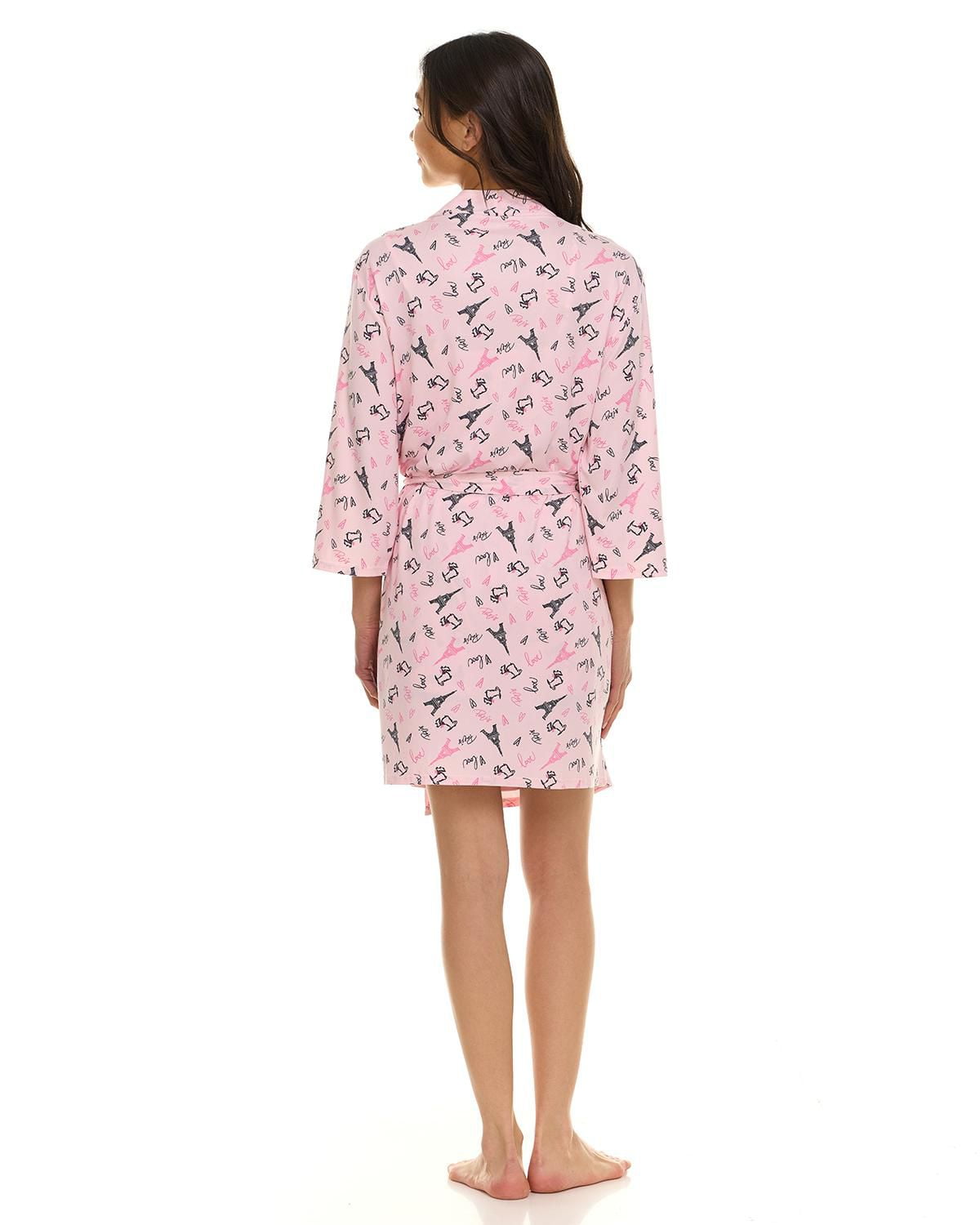 Ensemble pyjama 3 pièces confortable pour femme : peignoir
