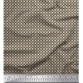 thumbnail image 1 of Soimoi Poly Georgette Fabric Geometric Small Print Sewing Fabric Yard 42 Inch Wide, 1 of 4