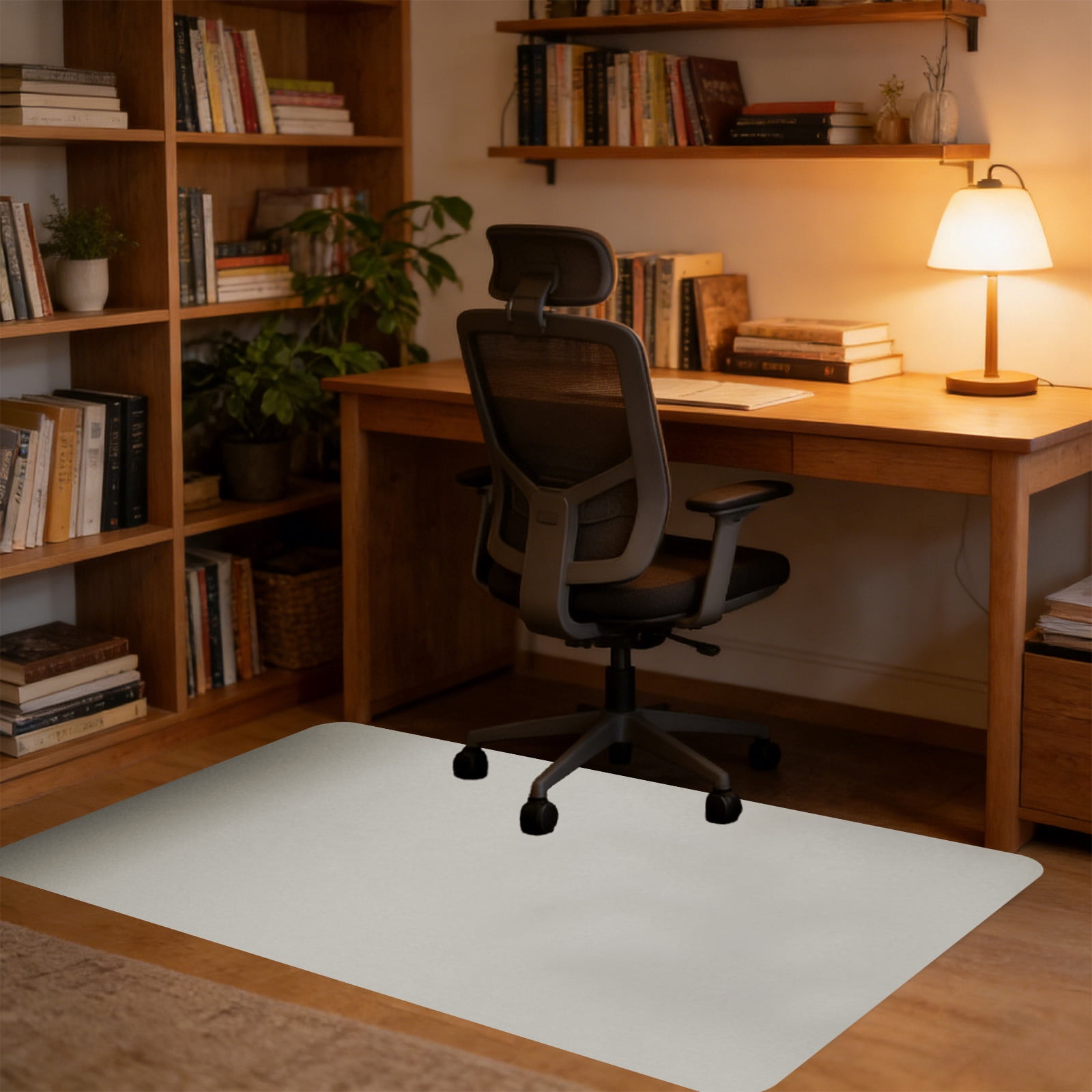 Dvkptbk Office Chair Mat for Hardwood Floor Under Desk Computer Rolling ...