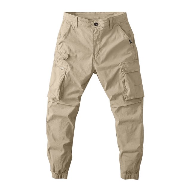 Men's Cargo Pants For Everyday Casual Outdoor Activities Comfortable Relaxed Fit With Zipper Details Perfect For Spring And Summer