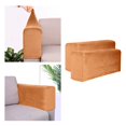thumbnail image 3 of 2 Pcs Housse d'Accoudoir de Canapé Épaissie en Polyester Extensible pour Chaise Camel, 3 of 7