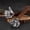 A, variant on Eoozwa Stainless Steel Multi Purpose Tool with Wooden Handle for Home and Car Decoration Camping Survival and Hammering Tasks Rust Resistant Durable Gift
