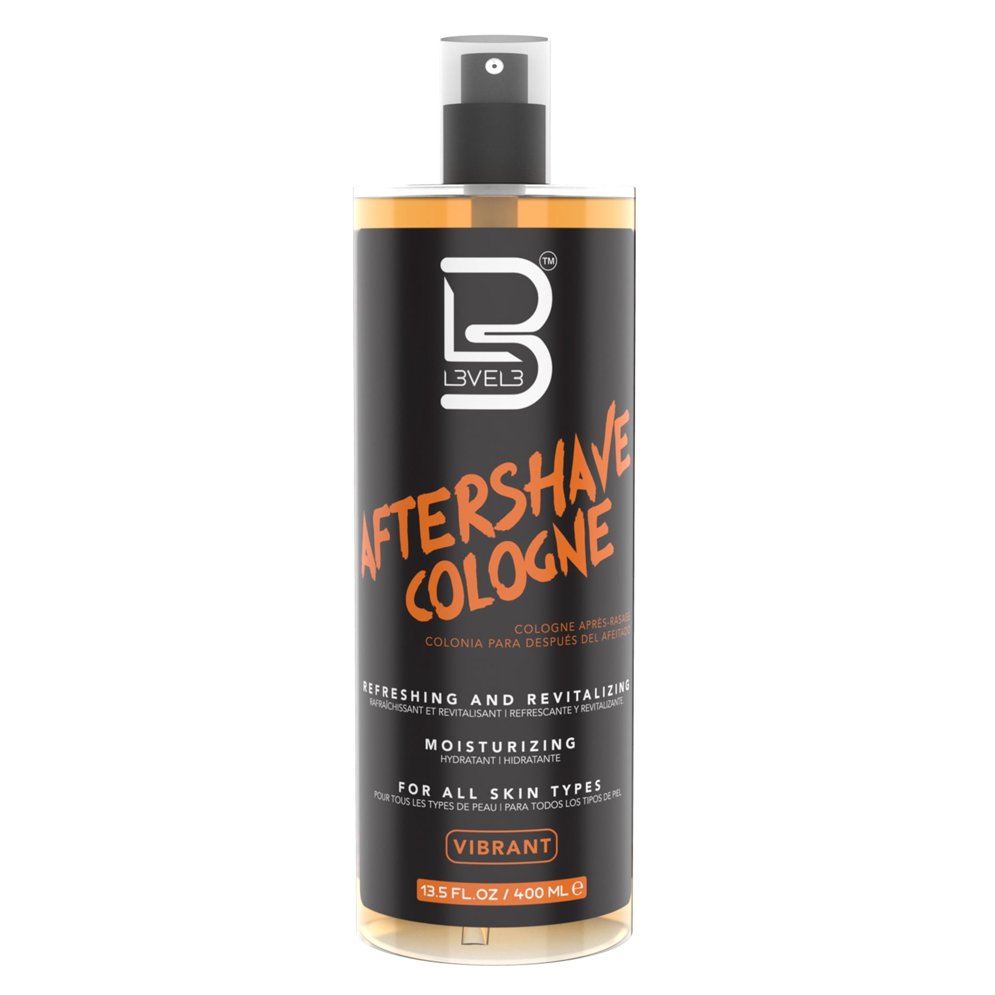 L3VEL3 Aftershave Cologne Mens Aftershave Splash Vibrant 13.5 Oz