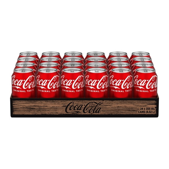 Coca-Cola Cannettes, 355 mL, 24 Pack