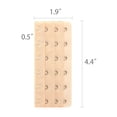 thumbnail image 3 of INSPIRE CHIC Rallonge de Soutien-Gorge pour Femmes à 3 x 6 Crochets, Bande pour les Yeux, 3 of 5