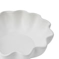 thumbnail image 3 of Bol Anko blanc à bords ondulés, 3 of 5