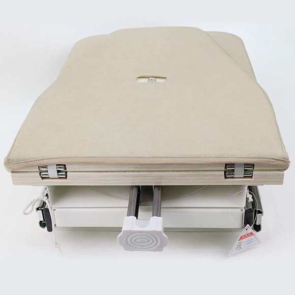 i Kito Hideaway Ironing Board Cabinet, Retractable Closet Ironing Board Beige