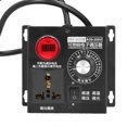 thumbnail image 4 of AC Voltage Regulator, SCR Voltage Dimmer, Anti-surge High Current AC110/220V For Household Appliances Speed Regulation Factories Dimming Applications US Plug, 4 of 8