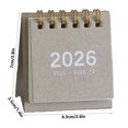 thumbnail image 5 of 2025 Mini Desk Calendar, 2024-2025 Monthly Planner, Compact Desktop Calendar for Home Office Organization, Management Planning Tool for Work and School, 5 of 5