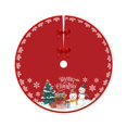 thumbnail image 1 of Christmas Tree Skirt Base Cover 90cm Christmas Supplies Christmas Tree Apron for Style D, 1 of 8