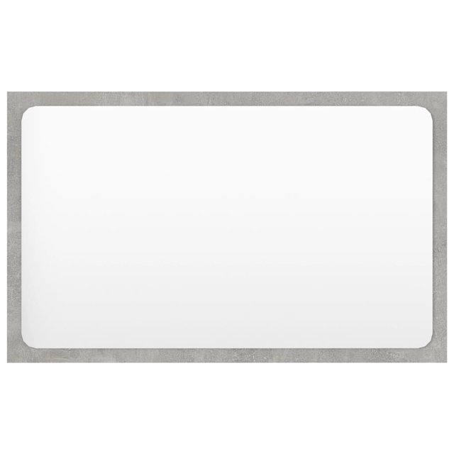 vidaXL Bathroom Mirror Framed Vanity Mirror for Powder Room Engineered Wood