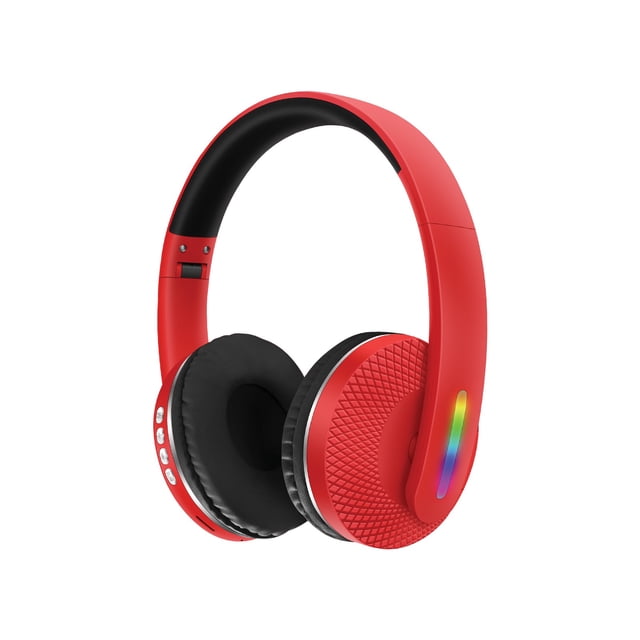 Meitianfacai Headphones Noise Cancelling ,HiFi Stereo Sound,LED Light,Long Playtime, Built-in Microphone,Apple & Android Compatibility On-Ear Headphones for Gaming Work Travel