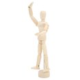 thumbnail image 3 of Wooden Mannequin Wooden Mannequin For Drawing Wooden Mannequin 14 Rotatable Joint Drawing Mannequin Human Body Proportions Portable Art Mannequin For Artist For Sketching, 3 of 8