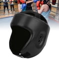 thumbnail image 3 of Boxing Helmet Boxing Head Gear Sanda Helmet Boxing Helmet PU Leather Adjustable Head Guard Sanda Kickboxing Training Defense, 3 of 8
