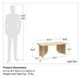 thumbnail image 3 of Novogratz Voler Coffee Table, Light Oak, 3 of 9