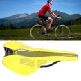 thumbnail image 4 of Mountain Bike Saddle, Mountain Bike  Cushion Universal Ergonomic Design  For Road Bikes Yellow, 4 of 8