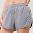 thumbnail image 2 of Yuyuzo Womens Workout Shorts High Waisted Athletic Running Active Sweat Shorts with Zipper Pockets, 2 of 3