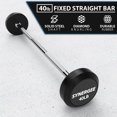thumbnail image 2 of Synergee Barre Fixe de 40 lb – Barre Droite Pré-Lestée, 2 of 6