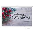 thumbnail image 2 of Christmas Printed Rubber Mat Merry Christmas, 2 of 4