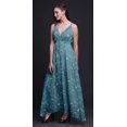 thumbnail image 4 of Bimba Bird Ladies Printed Resort Maxi DrawstringDressSpaghetti Strap Beach Wear-Large, 4 of 6