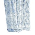 thumbnail image 5 of Loft Living Jennifer Botanical Print Grommet Single Curtain Panel Light-filtering 52" x 95" in Grey, 5 of 5