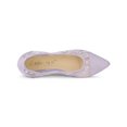 thumbnail image 4 of BLISSFUL STEP Chaussures Plates en Maille à Enfiler à Bout Pointu pour Femmes Fleur Violette 6, 4 of 7