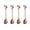 RG, variant on Chmadoxn Soup Spoons Stainless Steel Milk Coffee Spoons Dessert Ice Cream Fruit Spoon Teaspoon Accessories Tableware Gift Spoon Teaspoon